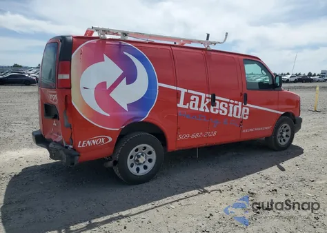 2013 Chevrolet Express G1500 z USA, uszkodzony, nr VIN 1GCSGAFX5D1140107